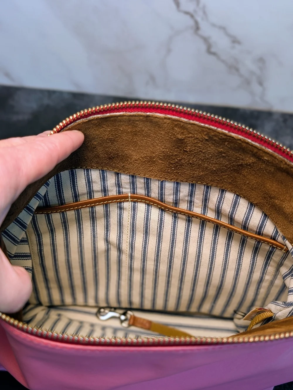 Dooney & Bourke Wayfarer Hobo Sac Nylon Shoulder Bag K10768834 - Picture 8 of 12